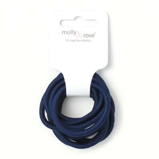 Picture of ELASTIC BANDS NAVY BLUE 5MM 10 PK